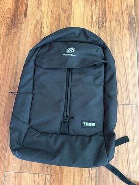 Thule Black Men's Everyday Backpack with Volkswagen Logo